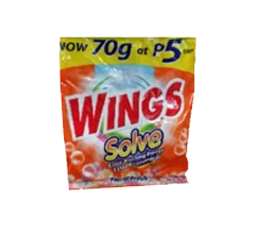 WINGS SOLVE POWDER FLORAL FRESH ORANGE 70G/6PCS